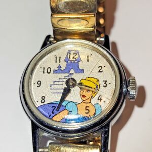 Vintage US Time Cinderella Mechanical Watch - Runs & Ticks!